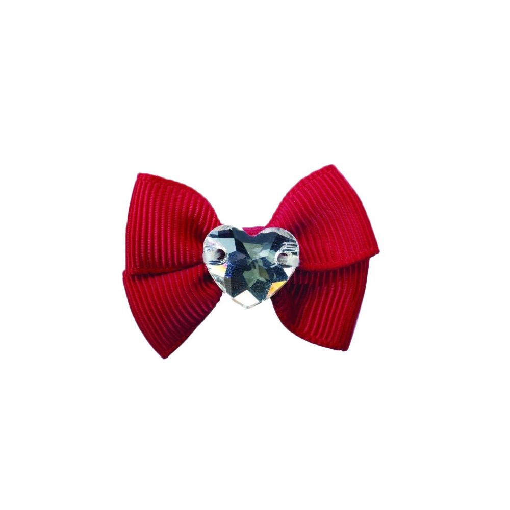 Hair Clip Grace Rosso Tag Unica